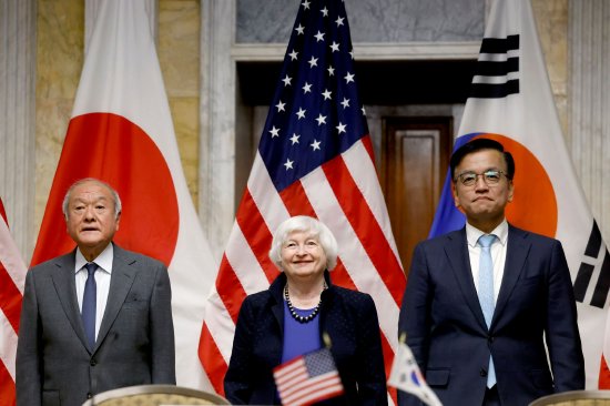 美國財長耶倫承認日本和韓國對近期本幣貶值的擔憂